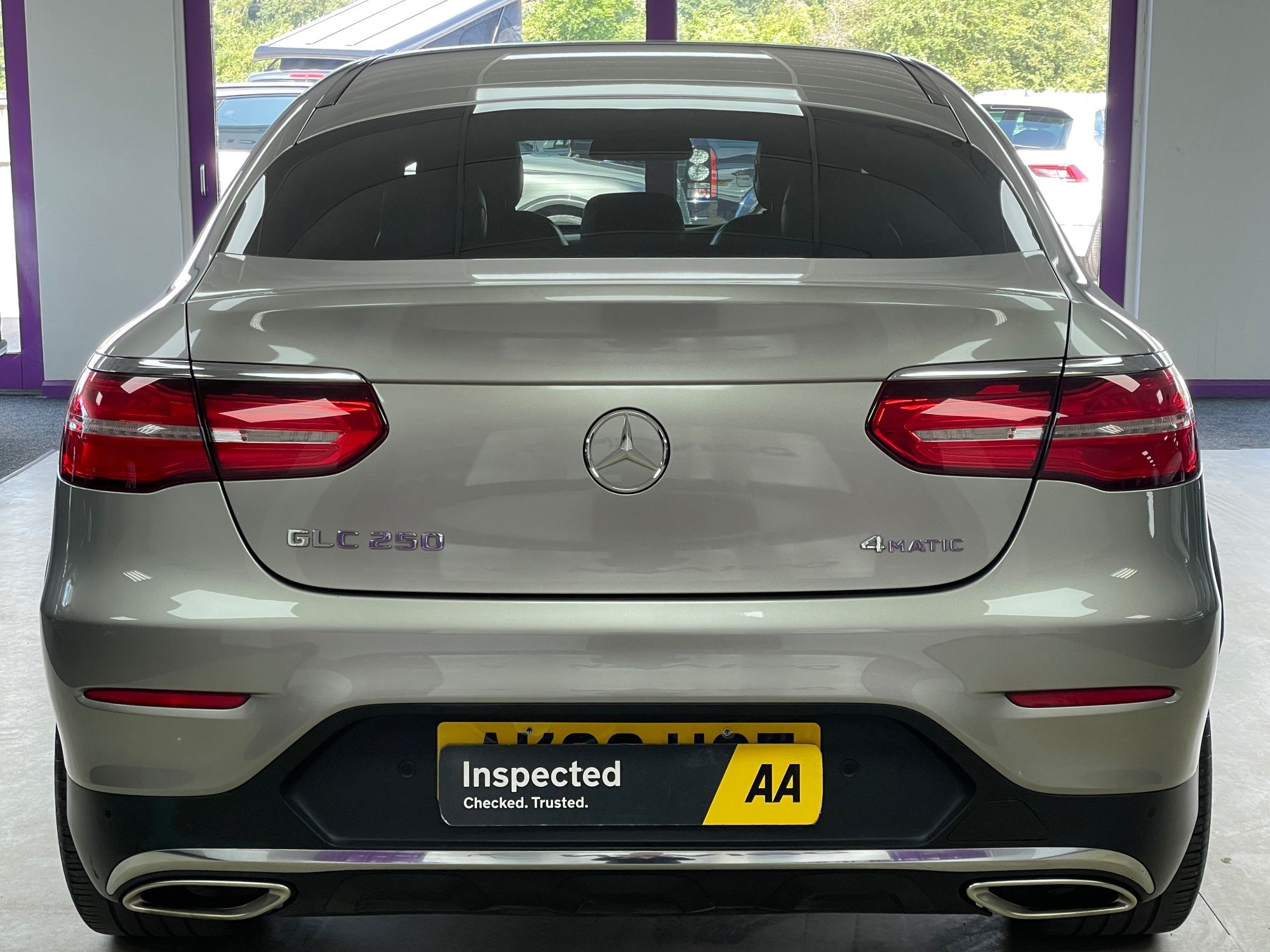 USED 2018 68 MERCEDES-BENZ GLC 2.0 GLC250 AMG Line (Premium) Coupe 5dr Petrol G-Tronic+ 4MATIC Euro 6 (s/s) (211 ps) 