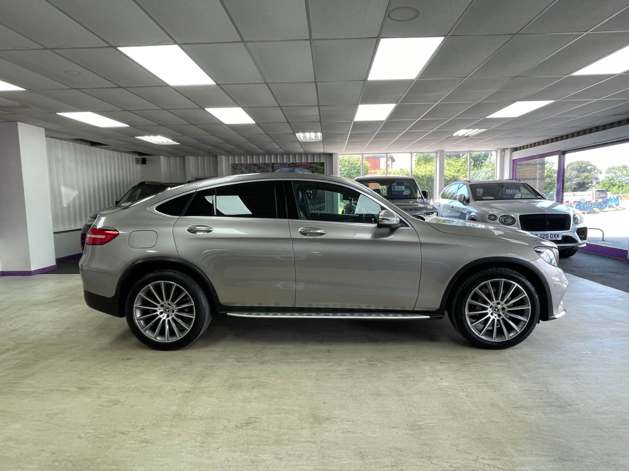 USED 2018 68 MERCEDES-BENZ GLC 2.0 GLC250 AMG Line (Premium) Coupe 5dr Petrol G-Tronic+ 4MATIC Euro 6 (s/s) (211 ps) 