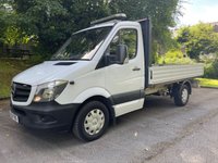 USED 2018 18 MERCEDES-BENZ SPRINTER 2.1 314 CDI Chassis Cab 2dr Diesel Manual RWD L1 (209 g/km, 140 bhp) 