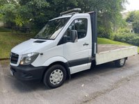 USED 2018 18 MERCEDES-BENZ SPRINTER 2.1 314 CDI Chassis Cab 2dr Diesel Manual RWD L1 (209 g/km, 140 bhp) 