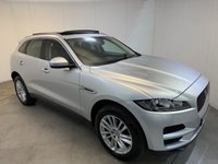 USED 2017 67 JAGUAR F-PACE 2.0 P250i Portfolio SUV 5dr Petrol Auto AWD Euro 6 (s/s) (250 ps) 9 Stamp Service History