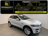 USED 2017 67 JAGUAR F-PACE 2.0 P250i Portfolio SUV 5dr Petrol Auto AWD Euro 6 (s/s) (250 ps) 9 Stamp Service History