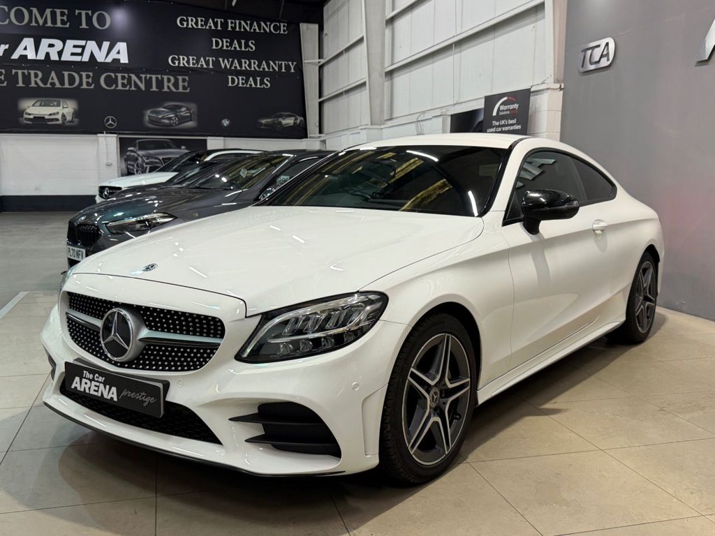 USED 2019 19 MERCEDES-BENZ C CLASS 1.5 C200 MHEV AMG Line Coupe 2dr Petrol G-Tronic+ Euro 6 (s/s) (198 ps) 