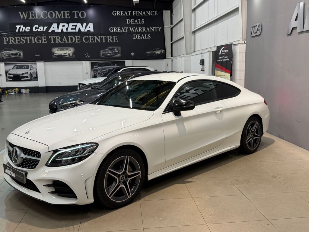 USED 2019 19 MERCEDES-BENZ C CLASS 1.5 C200 MHEV AMG Line Coupe 2dr Petrol G-Tronic+ Euro 6 (s/s) (198 ps) 