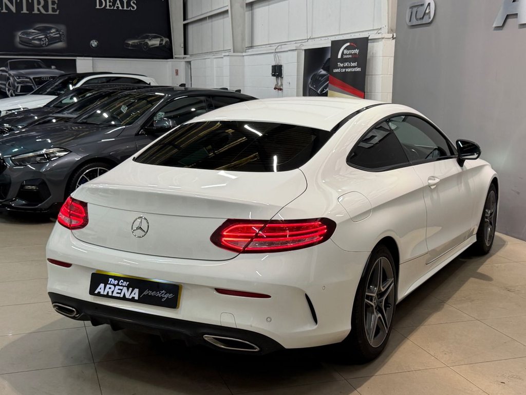USED 2019 19 MERCEDES-BENZ C CLASS 1.5 C200 MHEV AMG Line Coupe 2dr Petrol G-Tronic+ Euro 6 (s/s) (198 ps) 