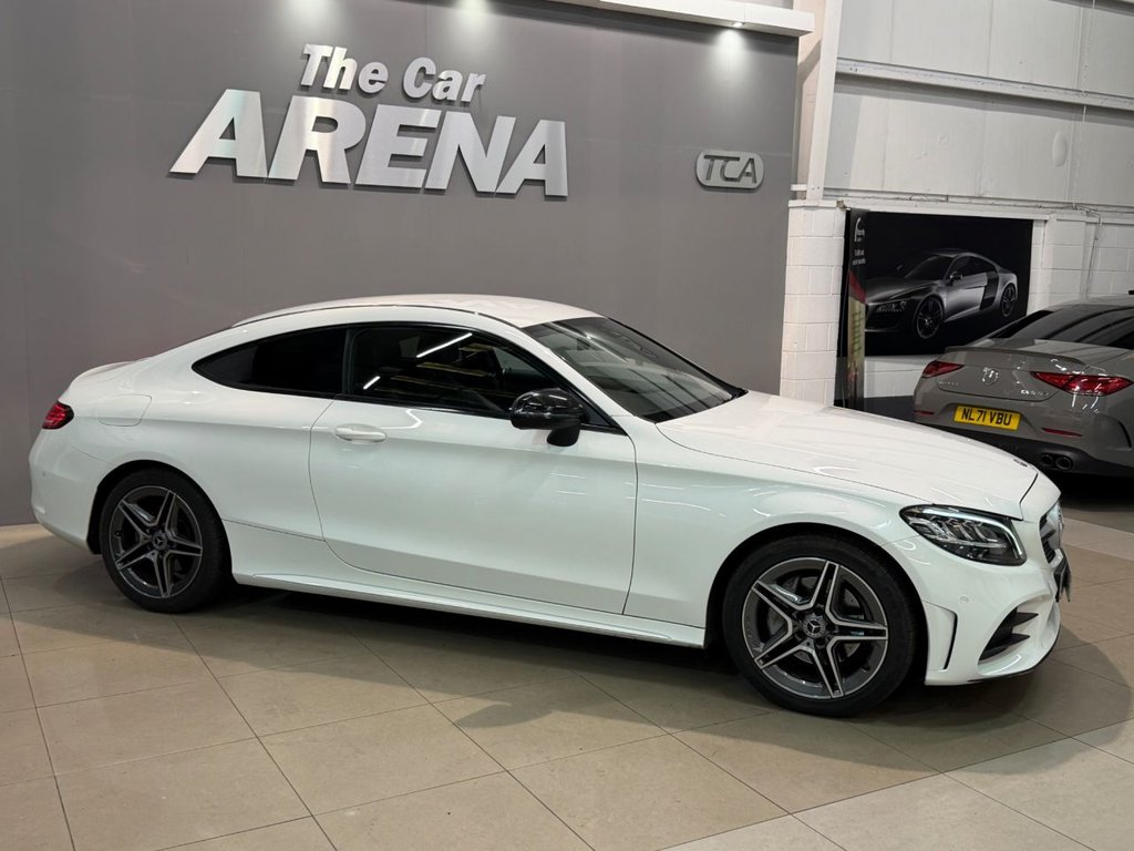 USED 2019 19 MERCEDES-BENZ C CLASS 1.5 C200 MHEV AMG Line Coupe 2dr Petrol G-Tronic+ Euro 6 (s/s) (198 ps) 