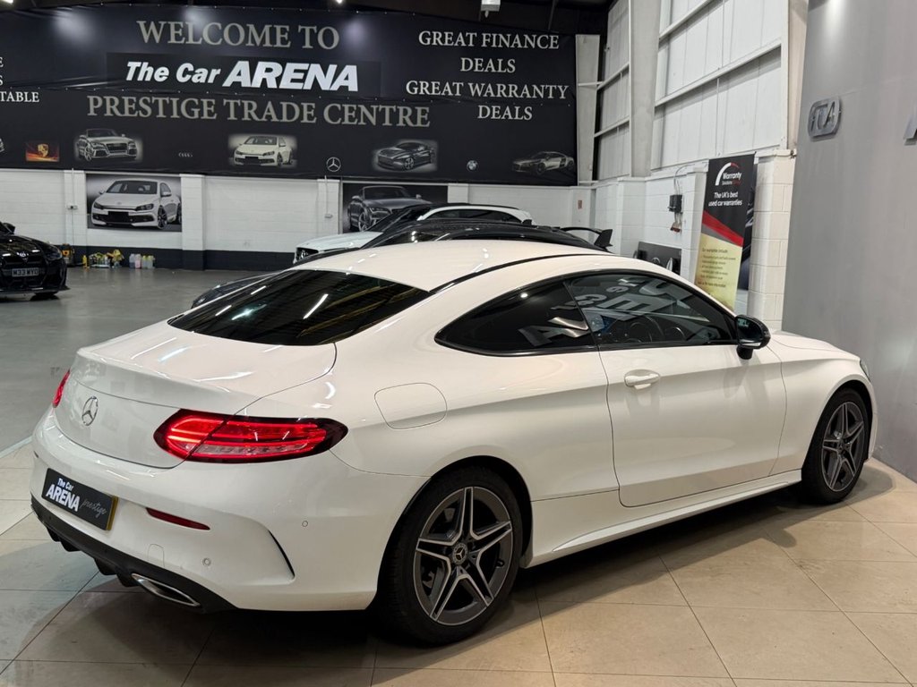 USED 2019 19 MERCEDES-BENZ C CLASS 1.5 C200 MHEV AMG Line Coupe 2dr Petrol G-Tronic+ Euro 6 (s/s) (198 ps) 