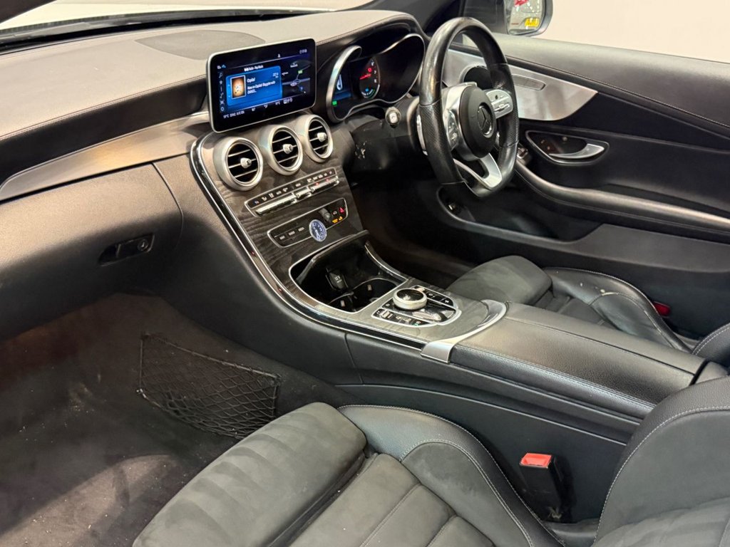 USED 2019 19 MERCEDES-BENZ C CLASS 1.5 C200 MHEV AMG Line Coupe 2dr Petrol G-Tronic+ Euro 6 (s/s) (198 ps) 