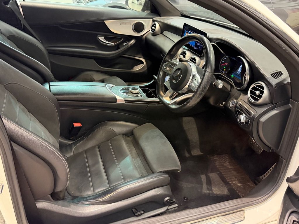 USED 2019 19 MERCEDES-BENZ C CLASS 1.5 C200 MHEV AMG Line Coupe 2dr Petrol G-Tronic+ Euro 6 (s/s) (198 ps) 