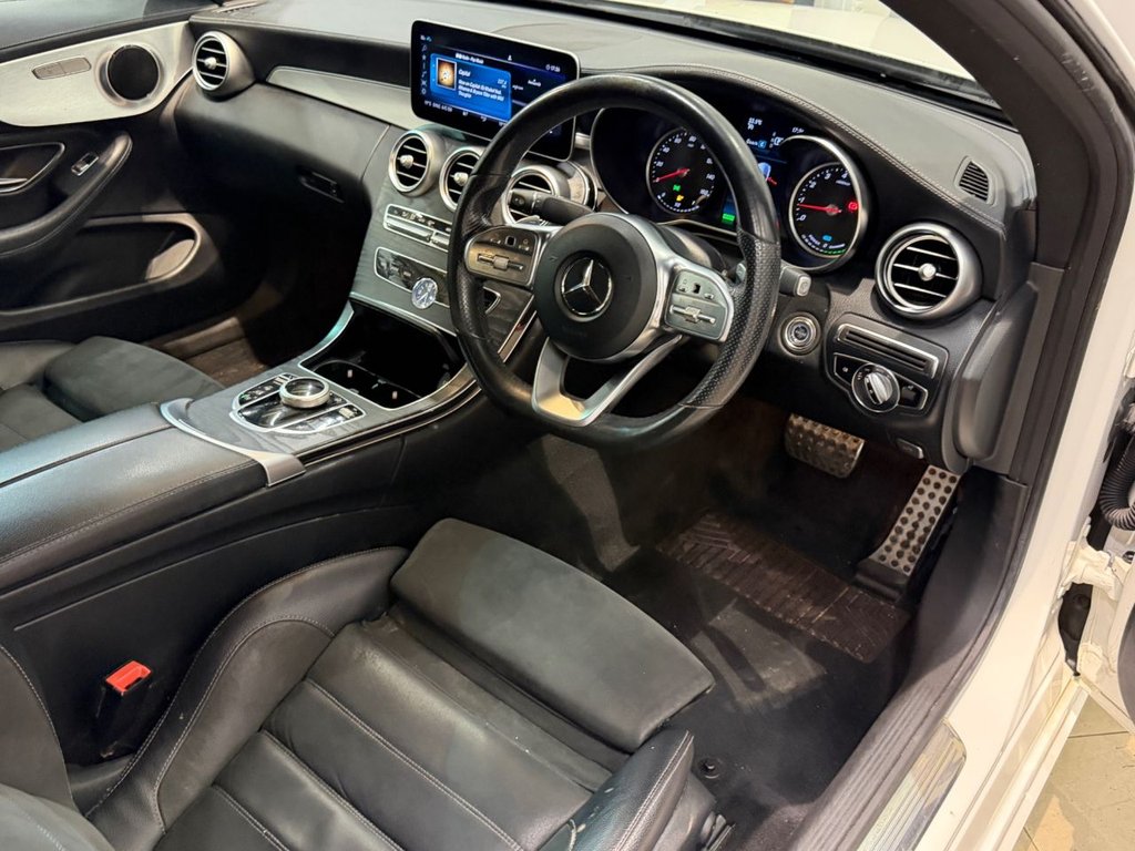 USED 2019 19 MERCEDES-BENZ C CLASS 1.5 C200 MHEV AMG Line Coupe 2dr Petrol G-Tronic+ Euro 6 (s/s) (198 ps) 