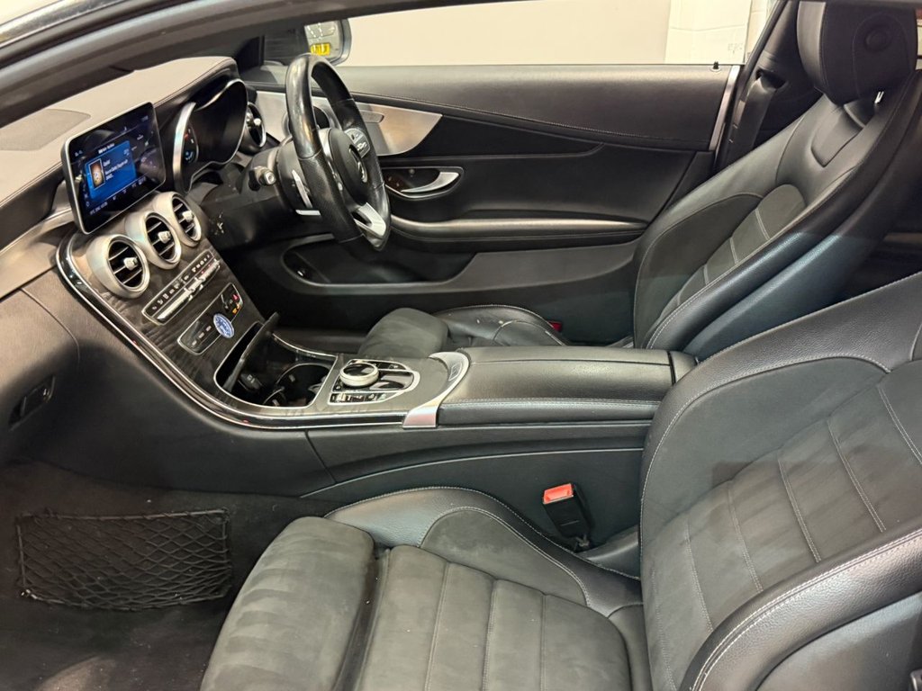 USED 2019 19 MERCEDES-BENZ C CLASS 1.5 C200 MHEV AMG Line Coupe 2dr Petrol G-Tronic+ Euro 6 (s/s) (198 ps) 