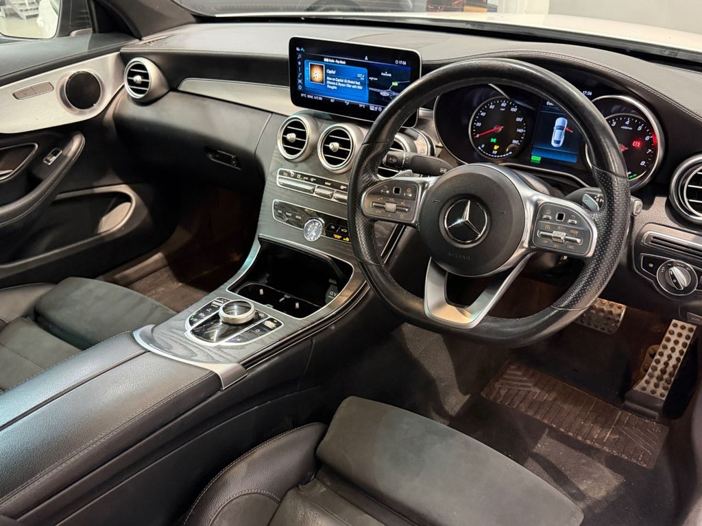 USED 2019 19 MERCEDES-BENZ C CLASS 1.5 C200 MHEV AMG Line Coupe 2dr Petrol G-Tronic+ Euro 6 (s/s) (198 ps) 