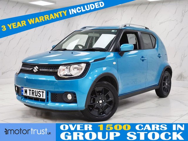 View our Suzuki Ignis 1.2 Dualjet SZ-T Hatchback 5dr Petrol Manual Euro 6 (90 ps)