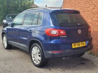 USED 2009 58 VOLKSWAGEN TIGUAN 2.0 TDI Sport SUV 5dr Diesel Manual 4WD Euro 4 (170 ps) PART EXCHANGE CLEARANCE CAR
