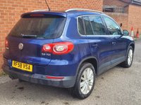 USED 2009 58 VOLKSWAGEN TIGUAN 2.0 TDI Sport SUV 5dr Diesel Manual 4WD Euro 4 (170 ps) PART EXCHANGE CLEARANCE CAR