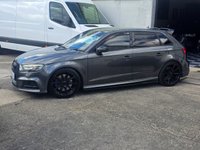USED 2017 67 AUDI S3 2.0 TFSI Black Edition Sportback 5dr Petrol S Tronic quattro Euro 6 (s/s) (310 ps) REVO STAGE 1 - B&O SPEAKERS - MAXTON KIT