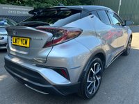 USED 2017 17 TOYOTA C-HR 1.8 VVT-h Dynamic SUV 5dr Petrol Hybrid CVT Euro 6 (s/s) (122 ps) 18 INCH ALLOYS + NAV + DAB + CRUISE + CAMERA