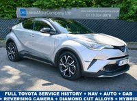 USED 2017 17 TOYOTA C-HR 1.8 VVT-h Dynamic SUV 5dr Petrol Hybrid CVT Euro 6 (s/s) (122 ps) 18 INCH ALLOYS + NAV + DAB + CRUISE + CAMERA