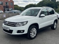 USED 2015 65 VOLKSWAGEN TIGUAN 2.0 TDI BlueMotion Tech Match SUV 5dr Diesel DSG 4WD Euro 6 (s/s) (150 ps) AUTO 4X4 -- FULL SERVICE HISTORY -- CAMBELT CHANGED -- SAT NAV -- PARKING SENSORS