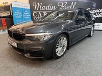 USED 2018 68 BMW 5 SERIES 520S M SPORT TOURING AUTO HUGE SPEC STUNNING CAR  REVERSE CAMERA ASSIST M SPORT PLUS PACKAGE COMFORT PACK HARMAN KARDON HEATED SEATS AND STEERING WHEEL
