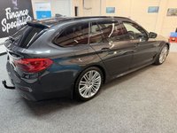 USED 2018 68 BMW 5 SERIES 520S M SPORT TOURING AUTO HUGE SPEC STUNNING CAR  REVERSE CAMERA ASSIST M SPORT PLUS PACKAGE COMFORT PACK HARMAN KARDON HEATED SEATS AND STEERING WHEEL