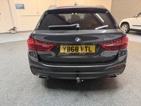 USED 2018 68 BMW 5 SERIES 520S M SPORT TOURING AUTO HUGE SPEC STUNNING CAR  REVERSE CAMERA ASSIST M SPORT PLUS PACKAGE COMFORT PACK HARMAN KARDON HEATED SEATS AND STEERING WHEEL