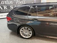 USED 2018 68 BMW 5 SERIES 520S M SPORT TOURING AUTO HUGE SPEC STUNNING CAR  REVERSE CAMERA ASSIST M SPORT PLUS PACKAGE COMFORT PACK HARMAN KARDON HEATED SEATS AND STEERING WHEEL