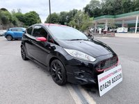 USED 2017 17 FORD FIESTA 1.0T EcoBoost ST-Line Hatch 3dr Petrol Manual Euro 6*FSH*NEW CLUTCH@61k* *FSH 7 STAMPS*CLUTCH@61k*SAT NAV*ST-LINE BLACK EDT*