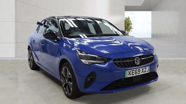 View our Vauxhall Corsa Electric 50kWh Elite Nav Hatchback 5 Door Electric Automatic Blue (7.4Kw Charger) 