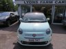 USED 2016 16 FIAT 500C 1.2 ECO Lounge Convertible 2dr Petrol Manual Euro 6 (s/s) (69 bhp) *�&pound;1,950 EXTRAS* *&pound;1,950 of factory fitted optional extras including; Black / Ivory Leather Seats, 16" Alloy Wheels, 7" TFT Digital Display Cluster, Dark Tinted Rear Windows & Smooth Mint Green Paintwork*