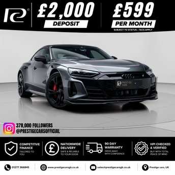 2022 AUDI E-TRON GT 93.4kWh Saloon 4dr Electric Auto quattro (476 ps) &pound;34990.00