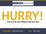 USED 2020 70 RENAULT ZOE R135 52kWh Iconic Hatchback 5dr Electric Auto (i, Rapid Charge) (134 bhp) FULL ELECTRIC