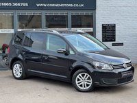 USED 2014 64 VOLKSWAGEN TOURAN 1.6 TDI BlueMotion Tech SE MPV 5dr Diesel DSG Euro 5 (s/s) (105 ps) 7 Seater Automatic ONLY 24,000 MILES * FSH INC CAMBELT CHANGE * AUTOMATIC 7 SEATER