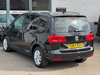 USED 2014 64 VOLKSWAGEN TOURAN 1.6 TDI BlueMotion Tech SE MPV 5dr Diesel DSG Euro 5 (s/s) (105 ps) 7 Seater Automatic ONLY 24,000 MILES * FSH INC CAMBELT CHANGE * AUTOMATIC 7 SEATER