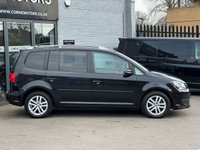 USED 2014 64 VOLKSWAGEN TOURAN 1.6 TDI BlueMotion Tech SE MPV 5dr Diesel DSG Euro 5 (s/s) (105 ps) 7 Seater Automatic ONLY 24,000 MILES * FSH INC CAMBELT CHANGE * AUTOMATIC 7 SEATER