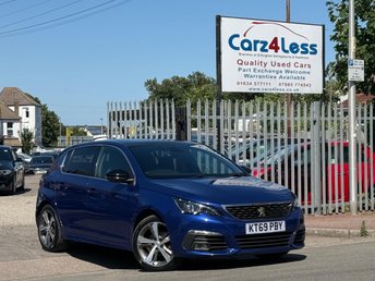 2020 PEUGEOT 308 1.2 PureTech GPF GT Line EAT Euro 6 (s/s) 5dr £10950.00