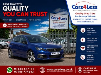 2020 PEUGEOT 308 1.2 PureTech GPF GT Line EAT Euro 6 (s/s) 5dr £10950.00