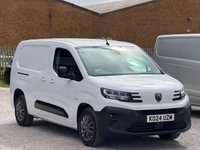 USED 2024 24 PEUGEOT PARTNER 1.5 BlueHDi 950 Asphalt Long Panel Van 6dr Diesel Manual LWB Euro 6 (s/s) (100 ps) 