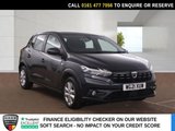 USED 2021 21 DACIA SANDERO 1.0 TCe Comfort Hatchback 5dr Petrol Manual Euro 6 (s/s) (90 ps) EXCELLENT HISTORY+SAT NAV