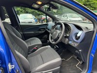USED 2017 67 TOYOTA YARIS 1.5 VVT-h Blue Bi-Tone Hatchback 5dr Petrol Hybrid E-CVT Euro 6 (s/s) (100 ps) BY APPOINTMENT ONLY - Alloy Wheels, Air Con, Bluetooth, Rear Parking Camera, Cruise Control, MHEV, Lane Keep Assist, LED Lights.