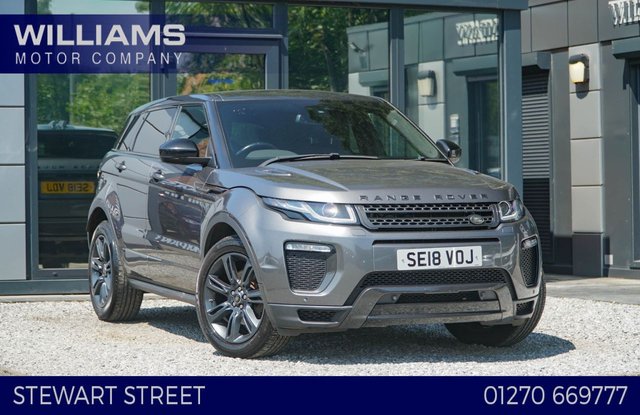 View our LAND ROVER RANGE ROVER EVOQUE