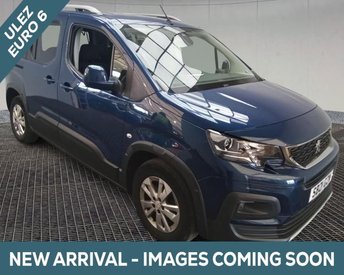 2021 PEUGEOT RIFTER 3 Seat Petrol Auto Wheelchair Accessible Disabled Access vehicle WAV &pound;16945.00