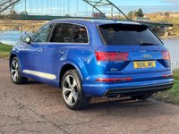 USED 2016 16 AUDI Q7 3.0 TDI V6 S line SUV 5dr Diesel Tiptronic quattro Euro 6 (s/s) (272 ps) 7 SEATS - SEPANG BLUE