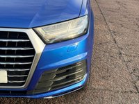 USED 2016 16 AUDI Q7 3.0 TDI V6 S line SUV 5dr Diesel Tiptronic quattro Euro 6 (s/s) (272 ps) 7 SEATS - SEPANG BLUE