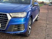 USED 2016 16 AUDI Q7 3.0 TDI V6 S line SUV 5dr Diesel Tiptronic quattro Euro 6 (s/s) (272 ps) 7 SEATS - SEPANG BLUE