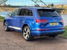 USED 2016 16 AUDI Q7 3.0 TDI V6 S line SUV 5dr Diesel Tiptronic quattro Euro 6 (s/s) (272 ps) 7 SEATS - SEPANG BLUE