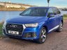 USED 2016 16 AUDI Q7 3.0 TDI V6 S line SUV 5dr Diesel Tiptronic quattro Euro 6 (s/s) (272 ps) 7 SEATS - SEPANG BLUE