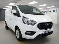 USED 2022 22 FORD TRANSIT CUSTOM 280 2.0 ECOBLUE 130 BHP SWB LIMITED EDITION AIR CON | CARPLAY | ALLOYS | 3 SEATS