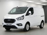 USED 2022 22 FORD TRANSIT CUSTOM 280 2.0 ECOBLUE 130 BHP SWB LIMITED EDITION AIR CON | CARPLAY | ALLOYS | 3 SEATS