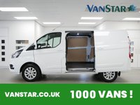USED 2022 22 FORD TRANSIT CUSTOM 280 2.0 ECOBLUE 130 BHP SWB LIMITED EDITION AIR CON | CARPLAY | ALLOYS | 3 SEATS